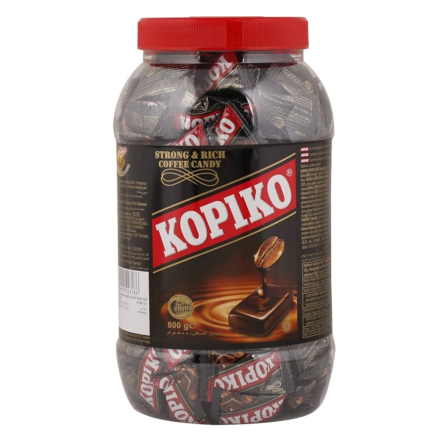 【大容量】KOPIKO コーヒーキャンディ ジャー 800g 6個セット コピコ KOPIKO コーヒーキャンディー カプチーノ 大容量 800g